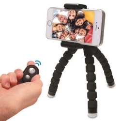 MediaRange Mini-Stativ m. flexiblem Gestell...