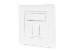 DIGITUS Netzwerkdose CAT 6A Klasse EA geschirmt 1xRJ45...