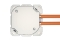 DIGITUS Netzwerkdose CAT 6A EA geschirmt 2xRJ45 weiß