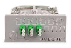 DIGITUS FTTH Hausübergabepunkt, 3xLC/APC, Duplex
