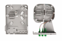 DIGITUS FTTH Hausübergabepunkt, 3xLC/APC, Duplex