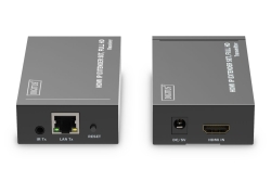 DIGITUS HDMI IP Extender Set HDMI 120m Full HD schwarz