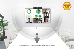 DIGITUS Videokonferenz-System 4K All-In-One Video Bar Pro