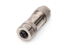 DIGITUS M12-Buchse X-kodiert IP67,Cat.6A, feldkonfektionier.