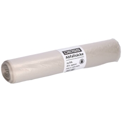 Müllsack Recycling - 120 Liter, transparent, 25...