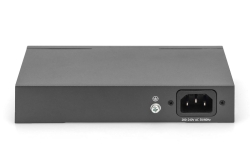 DIGITUS Switch 8+2Port 10/100 30W FE PoE Unmanaged schwa