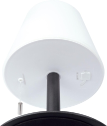 Schwaiger LED Tischleuchte Akku 200Lm Solar IP44 RGB 255mm