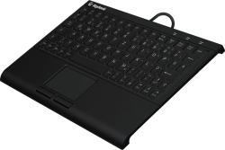KeySonic Super-Mini-TAS Touchpad,B-light,BK, KSK-3211ELU(DE)