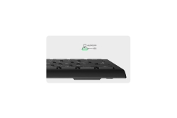 KeySonic Mini-TAS mit Nummernblock, BK, KSK-5011ELC (DE)