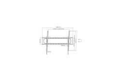 MANHATTAN TV-Wandhalterung 60-120 neigbar bis 120kg