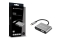 CONCEPTRONIC 4-1 Dock USB-C->HDMI/USB-A/VGA/100WPD 15cm gr
