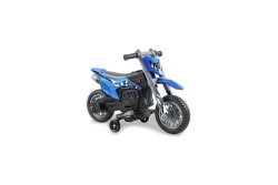 Jamara Ride-on Motorrad Power Bike 6V blau 2+