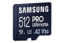 SD MicroSD Card 512GB Samsung SDXC PRO Ulti. Adapt.(Class10) retail