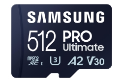 SD MicroSD Card 512GB Samsung SDXC PRO Ulti. Adapt.(Class10) retail