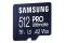 SD MicroSD Card 512GB Samsung SDXC PRO Ulti. Adapt.(Class10) retail