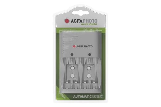 AgfaPhoto Ladegerät Value Energy für AA/AAA/9V 1St.