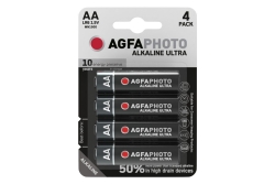 AgfaPhoto Batterie Alkaline Ultra -AA LR06 Mignon 4St.