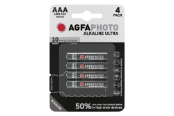 AgfaPhoto Batterie Alkaline Ultra -AAA LR03 Micro 4St.