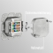 EFB Netzwerkdose CAT6a Unterputz 2-fach RJ45,