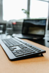 CHERRY KW3000 Wireless Tastatur EU schwarz
