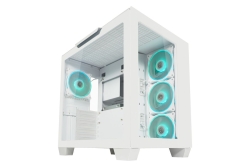 LC-Power Geh Midi Gaming 807W-ON Stormwatch_X,Weiß,4 Lüfter