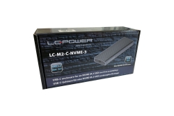 LC-Power SSD-Gehäuse für NVMe-M.2-SSD LC-M2-C-NVME-3