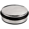 Türstopper - Ø 10 cm, flach, chrom