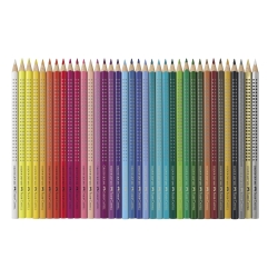 FABER-CASTELL Buntstift Colour Grip 36er Metalletui