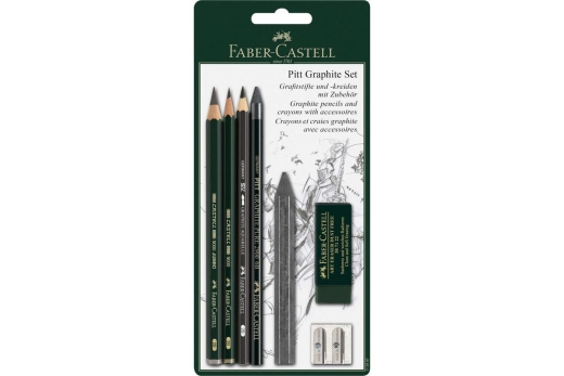 FABER-CASTELL Set Pitt Graphite BK