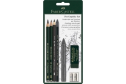 FABER-CASTELL Set Pitt Graphite BK