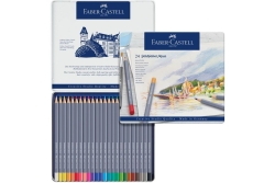 FABER-CASTELL Aquarellstift Goldfaber Aqua 24er Metalletui