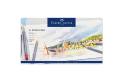 FABER-CASTELL Aquarellstift Goldfaber Aqua 36er Metalletui