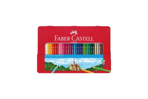 FABER-CASTELL Buntstift hexagonal 36er Metalletui