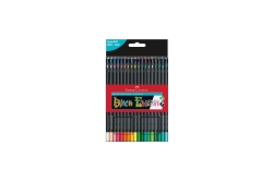 FABER-CASTELL Buntstifte Black Edition 36er Kartonetui