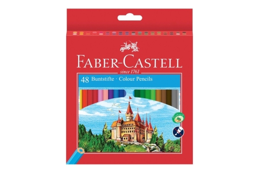 FABER-CASTELL Buntstift Castle 48er Kartonetui