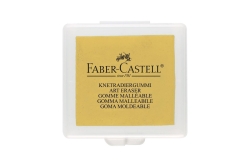 FABER-CASTELL Knetgummi ART ERASER gelb rot blau