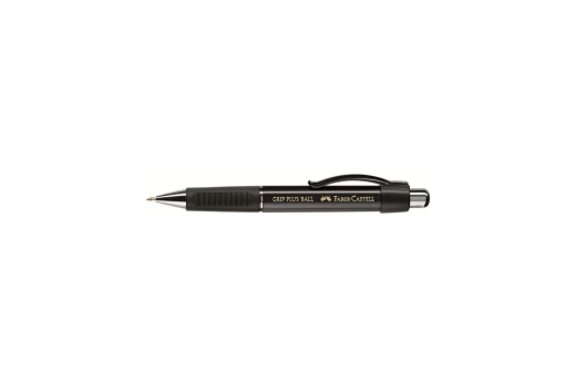 FABER-CASTELL Kugelschreiber Grip Plus Ball M black