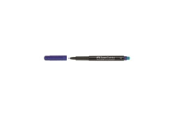 FABER-CASTELL Marker Multimark permanent F blau 10 Stk.
