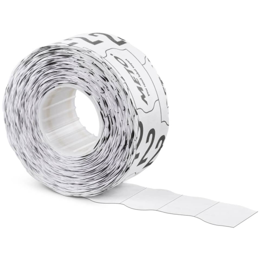 Preisauszeichner-Etiketten, 1-zeilig, 22 x 12 mm, wiederablösbar, weiß