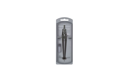 FABER-CASTELL Zirkel Schnellverstellzirkel Grip schw.