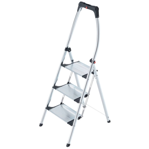 LivingStep Comfort plus - 3 Stufen, Klapptritt mit Soft-Grip Sohle