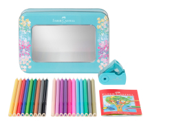 FABER-CASTELL Geschenkset Sparkle Buntstifte