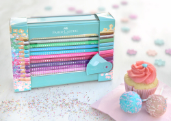 FABER-CASTELL Geschenkset Sparkle Buntstifte