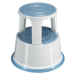 Rollhocker aus Metall - Gewicht 5 kg, lichtgrau