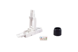 Equip Stecker Cat6 ungeschirmt RJ45 wzf. 5Stk weiß