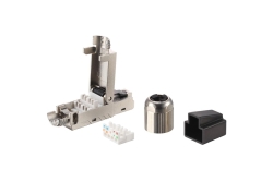 Equip Stecker Cat8.1 geschirmt RJ45 wzf. 5Stk transp. Polybeutel