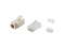Equip Steckersatz Cat6a ungeschirmt RJ45 100Stk transp. Polybeutel