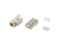 Equip Steckersatz Cat6a geschirmt RJ45 100Stk transp. Polybeutel