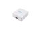 Equip Aufputzdose Cat6A 2-Port 2x RJ45 UTP RAL 9010 ws Polybeutel