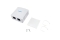 Equip Aufputzdose Cat6A 2-Port 2x RJ45 UTP RAL 9010 ws Polybeutel